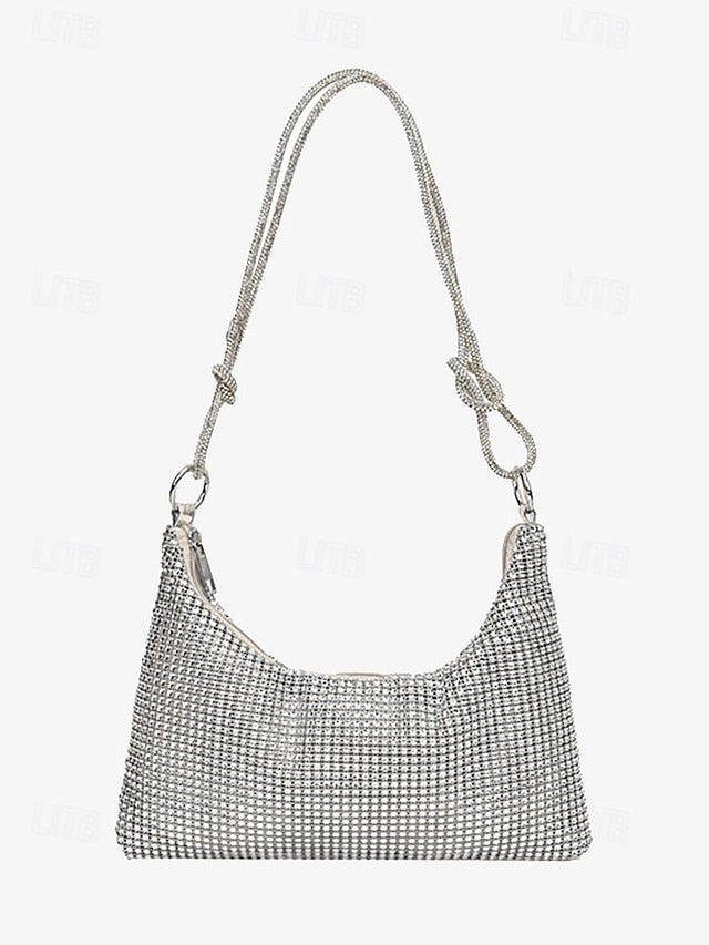 – Shoulder Women's Bag Elegant Handbag Rhinestone Evening FashionChic
