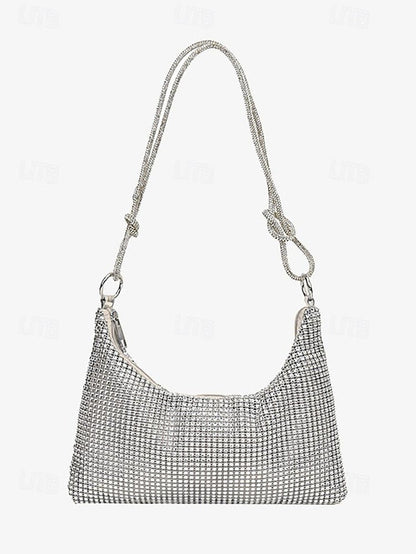 – Shoulder Women's Bag Elegant Handbag Rhinestone Evening FashionChic