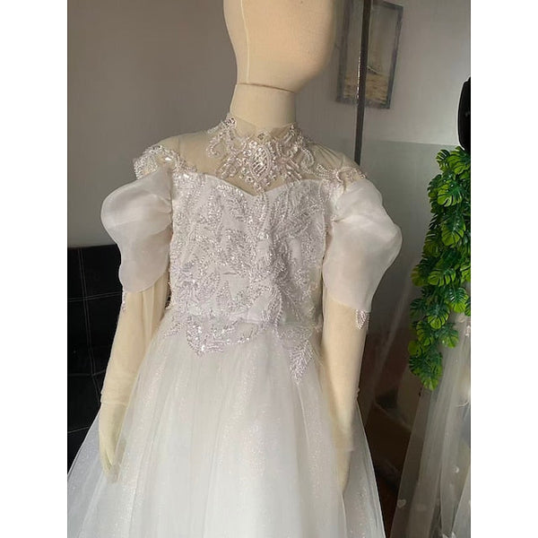 Girls' Girl Communion Party First Kids Flower Dress FashionChic