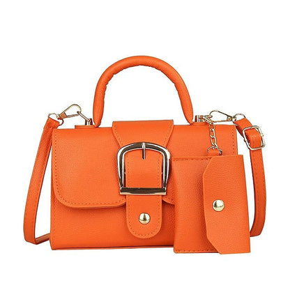 Durable PU Handbag Leather Women's Crossbody Bag Daily FashionChic