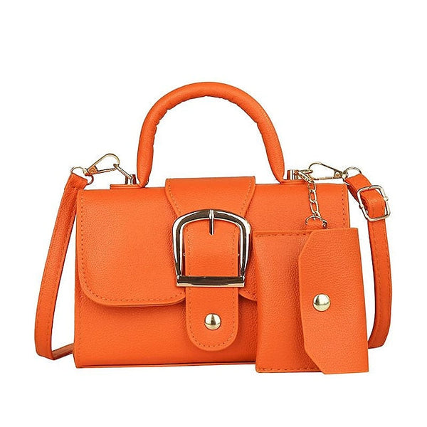 Durable PU Handbag Leather Women's Crossbody Bag Daily FashionChic