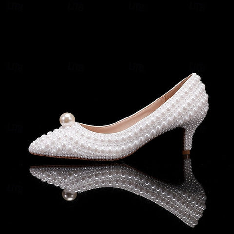 Shoes Wedding White Women's Dress Party FashionChic