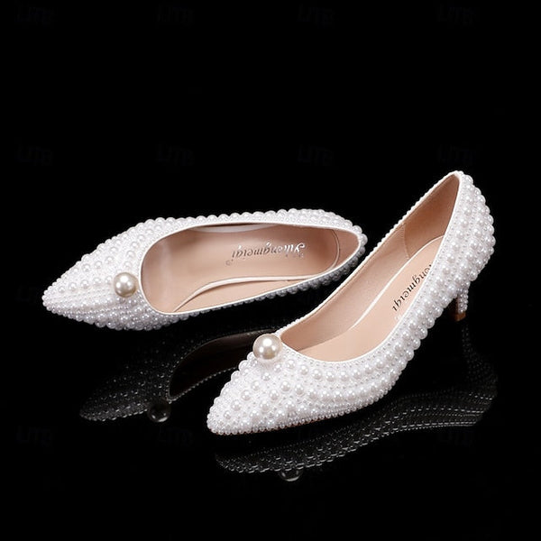 Shoes Wedding White Women's Dress Party FashionChic