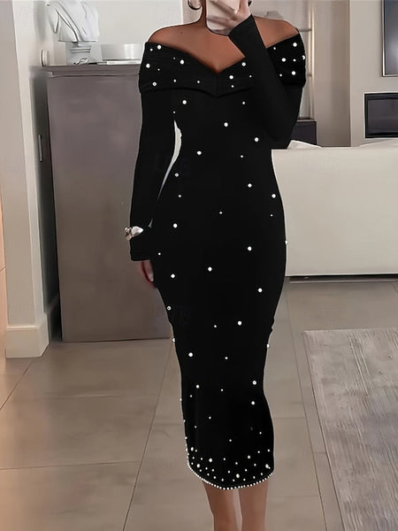 Women's Midi Dress Prom Dress Party Dress Cocktail Dress FashionChic