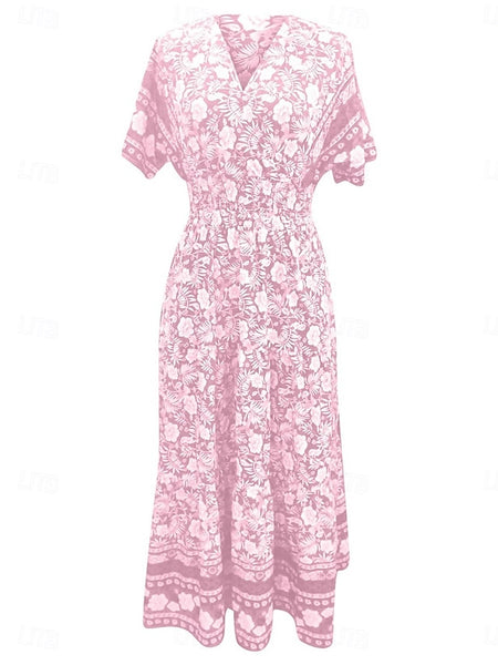 Women's Maxi Dress A Line Dress Vacation Casual Boho