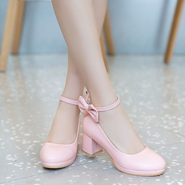 Girls' - Shoes Mary for White Weddings Jane Bow Perfect FashionChic
