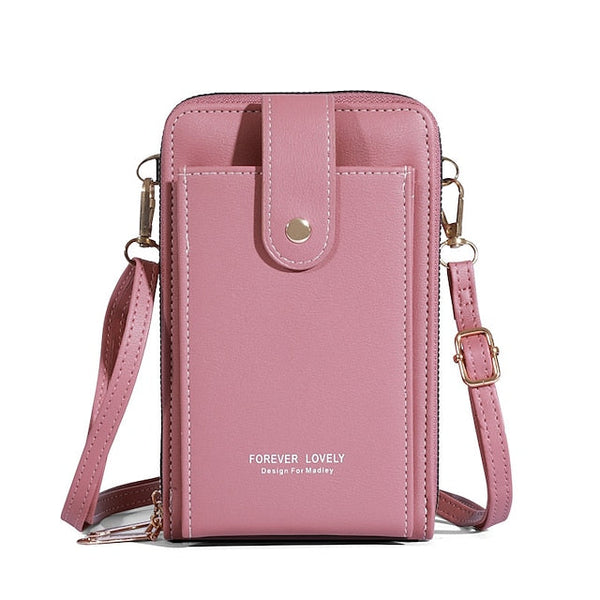 Mobile Phone PU Women's Bag Shoulder Crossbody FashionChic