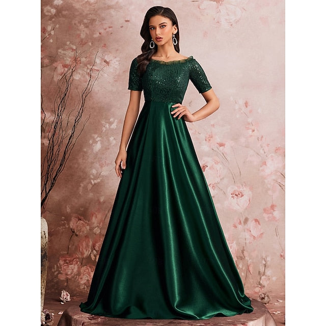 of Sparkle Bride A-Line Mother Evening Formal Dress Gown the FashionChic