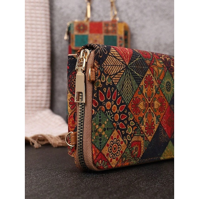 Women’s Boho Vintage Bag with Adjustable Crossbody Phone FashionChic