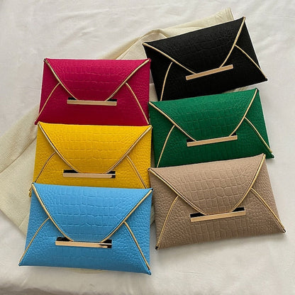 Bags Women's Leather Clutch PU for Bridal Evening FashionChic