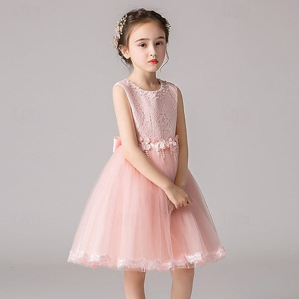 Princess Girl Girls' Kid's Flower Dress FashionChic