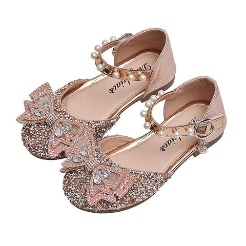 Girls' Heel Heels Daily Glitter Shoes PU Dress Glitters FashionChic