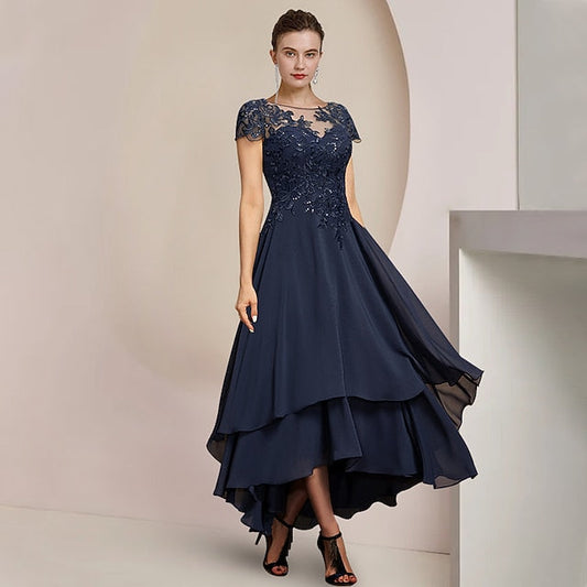 of Mother Formal A-Line Elegant Guest Wedding Bride Dress the FashionChic