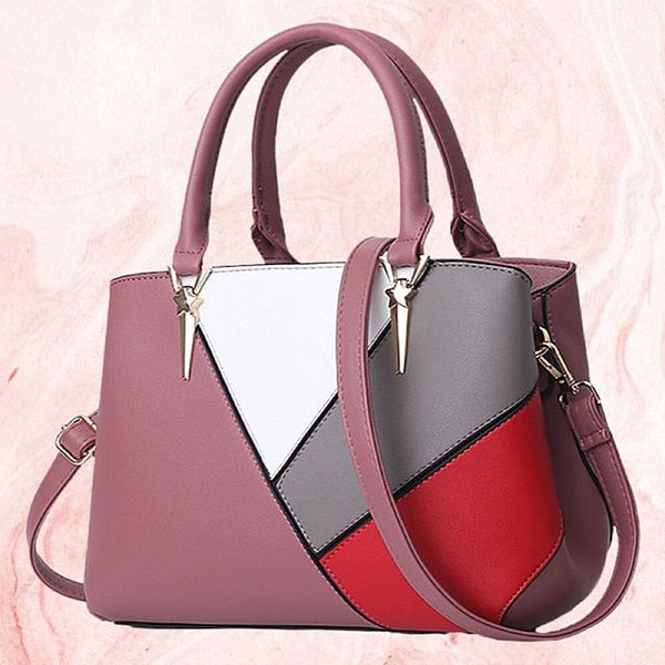 PU Shoulder Women's Bag Tote Leather Diaper Handbag FashionChic