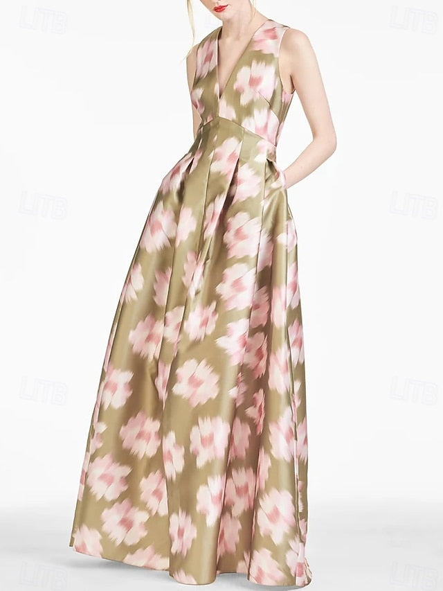 High A-Line Wedding Split Evening Gown Dress Beach Formal FashionChic