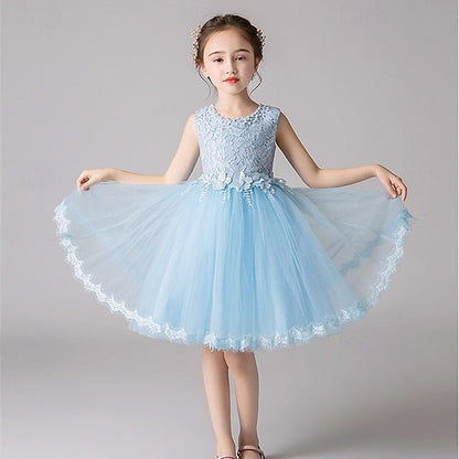 Princess Girl Girls' Kid's Flower Dress FashionChic