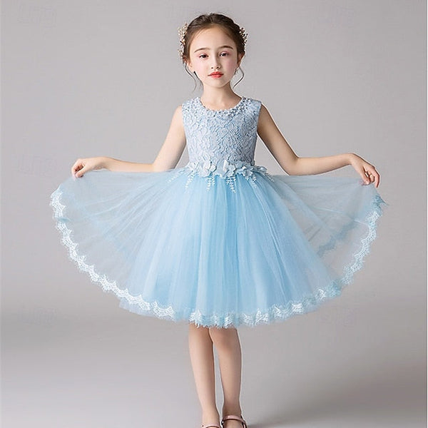 Princess Girl Girls' Kid's Flower Dress FashionChic