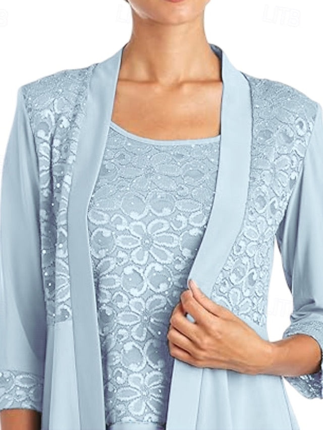 Piece of Mother Bride Elegant Pantsuit the Dress 3 FashionChic