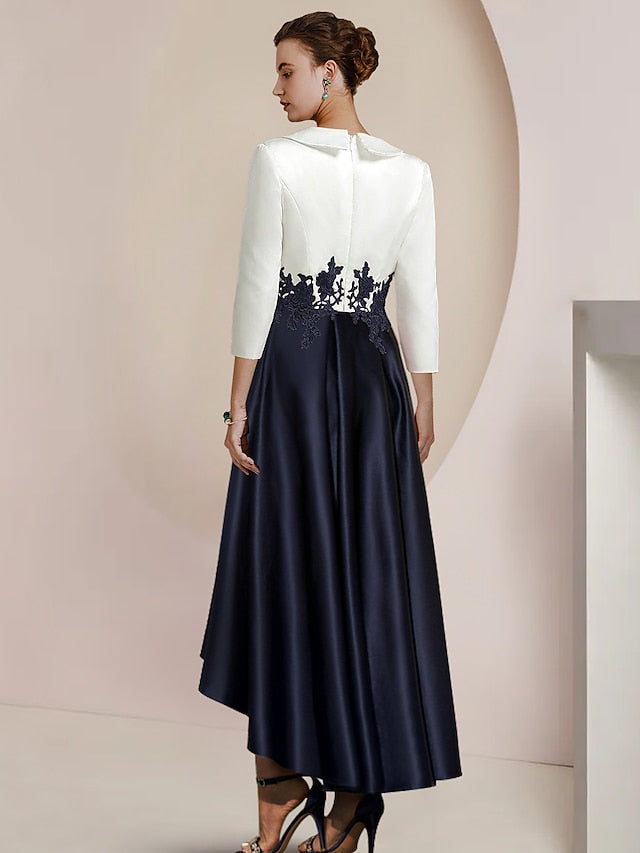 Dress of Bride Tuxedo the Wedding A-Line Formal Mother FashionChic