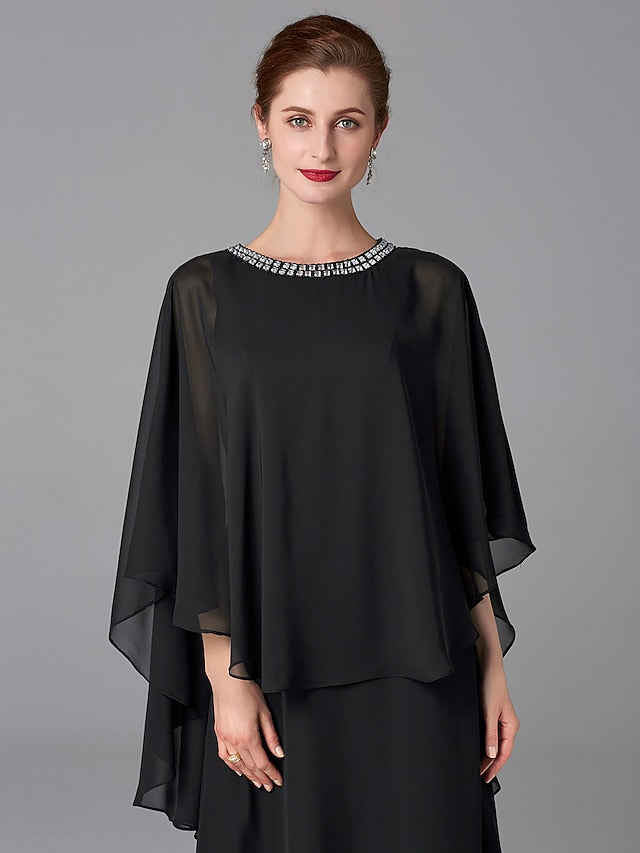 Plus the Size of A-Line Guest Bride Mother Wedding Elegant Dress FashionChic