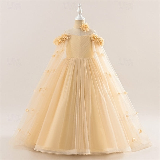Dress Princess Girl Kid's Girls' Flower FashionChic