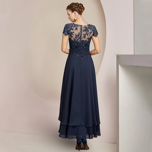 of Mother Formal A-Line Elegant Guest Wedding Bride Dress the FashionChic