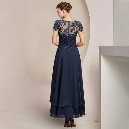 of Mother Formal A-Line Elegant Guest Wedding Bride Dress the FashionChic