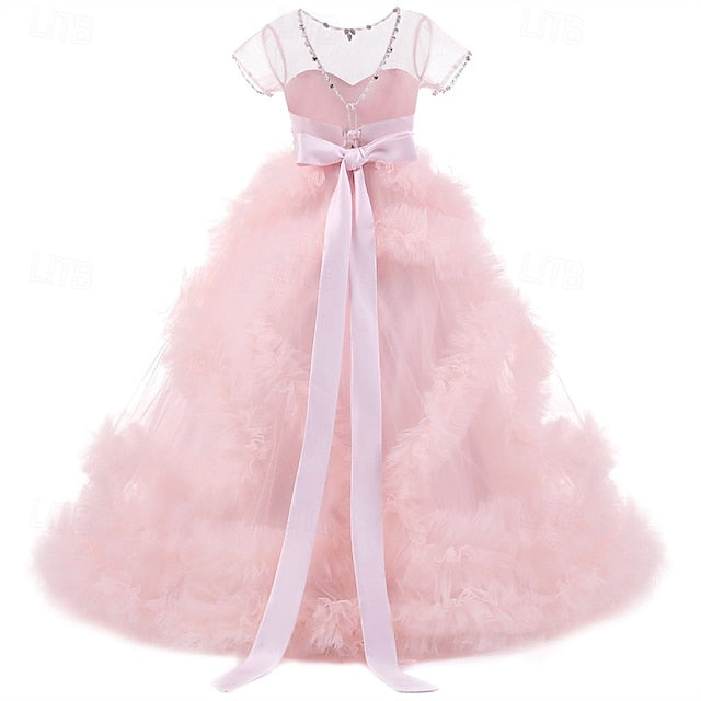 Girl Flower Dress Kid's Girls' Princess FashionChic