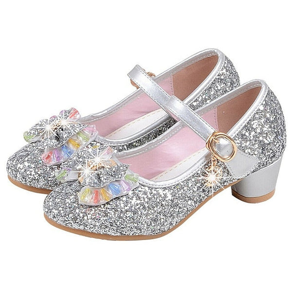 Girls' Party Princess Glitter Mary Sparkling – Shoes Jane FashionChic