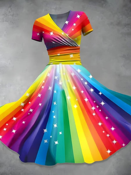 Women's Midi Dress A Line Dress Summer Dress Fit And Flare