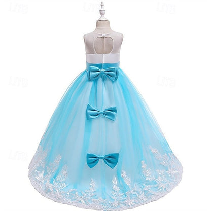 Kid's Girls' Girl Princess Dress Flower FashionChic
