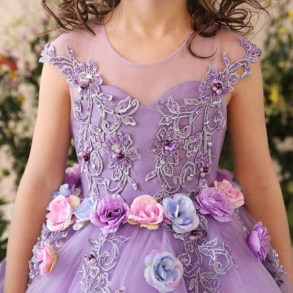 Girls' Dress Girl Flower Kid's Princess FashionChic