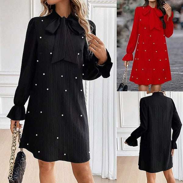 Women's Mini Dress Casual Dress Elegant Fashion Modern