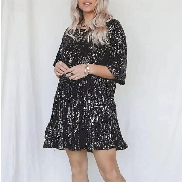 Women's Mini Dress Sequin Dress Prom Dress Party Dress