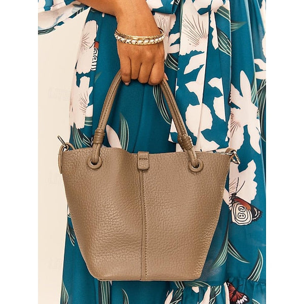 Women's Pouch Stylish Bag Bucket Matching with – Leather FashionChic