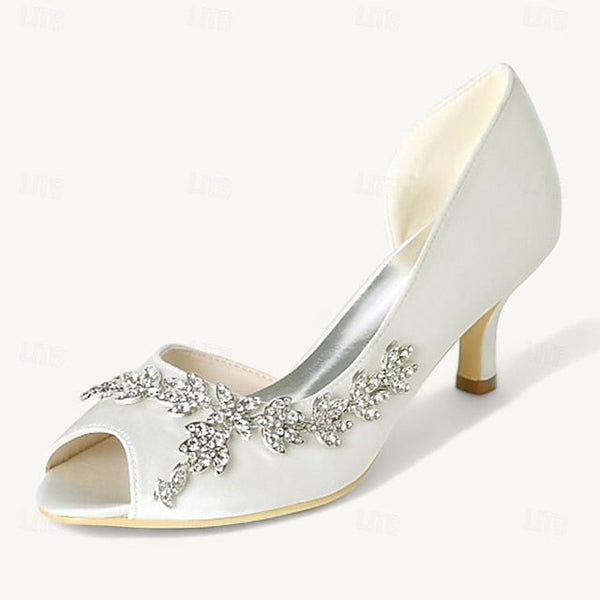 Bridal Women's Bling Shoes Wedding Sparkling FashionChic