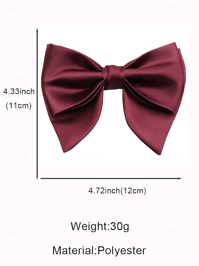 Men's in Multiple Satin Colors Bow Tie FashionChic