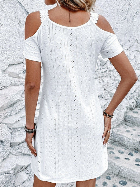 Women's Mini Dress Summer Dress Solid Color Slip Dress FashionChic