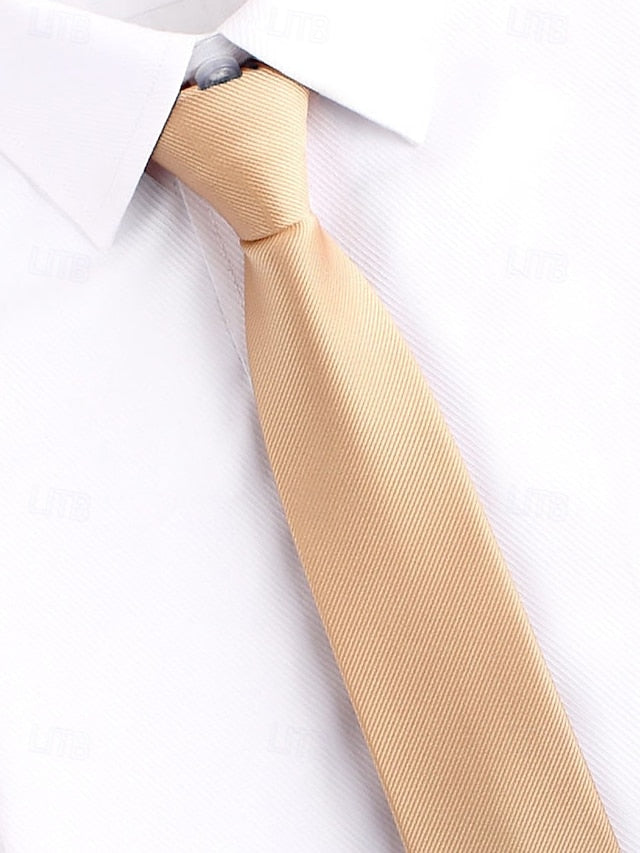 Classic - Narrow Men's Ties Zip and Stripes Pre-Tied FashionChic