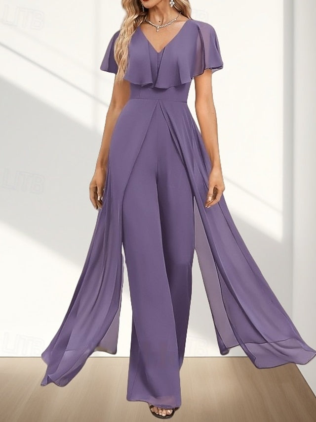 of Dress Wedding Mother Jumpsuit / Guest Pantsuit the Bride FashionChic