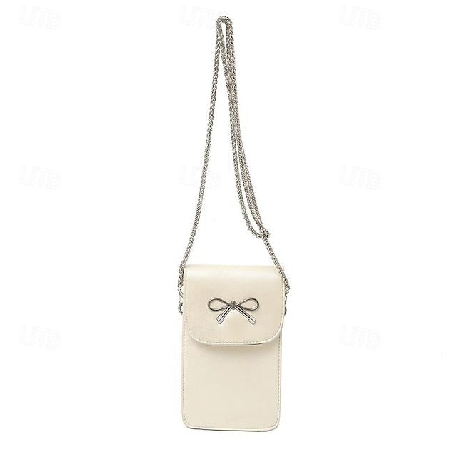Leather Women's Phone Bag Daily PU Mobile Crossbody FashionChic