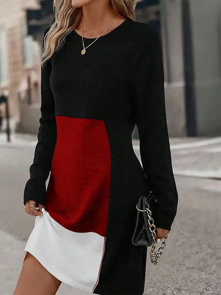 Women's Sweatshirt Dress Mini Dress Sheath Dress Party