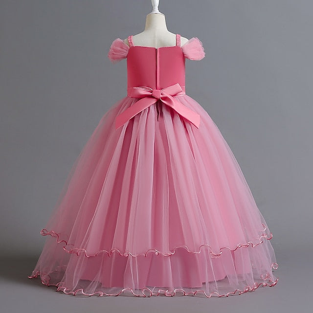 Flower Dress Girl Girls' Kids Party FashionChic