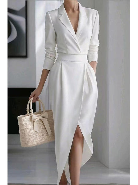 Halloween Women's Midi Dress Wrap Dress Bodycon Dress Work FashionChic