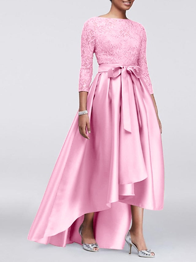 Mother Elegant Size the of Bride Plus Wedding Dress A-Line Guest FashionChic