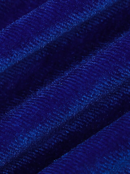 Women's Midi Dress Black Dress Velvet Dress Cocktail Dress