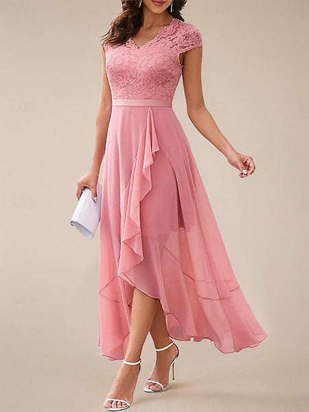 Women's Maxi Dress Lace Dress Cocktail Dress Wedding Guest