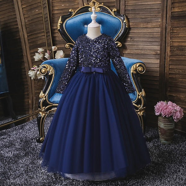 Dress Flower Girls' Girl Party Performance FashionChic