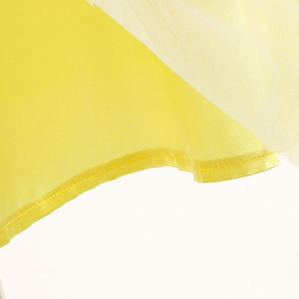 Flower Bell Princess Tinker Fairytale Theme Tiana Girl Dress FashionChic