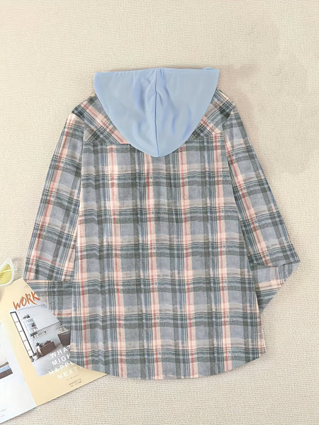 Casual Long Sleeve Drawstring Shirt FT8521 Furdela